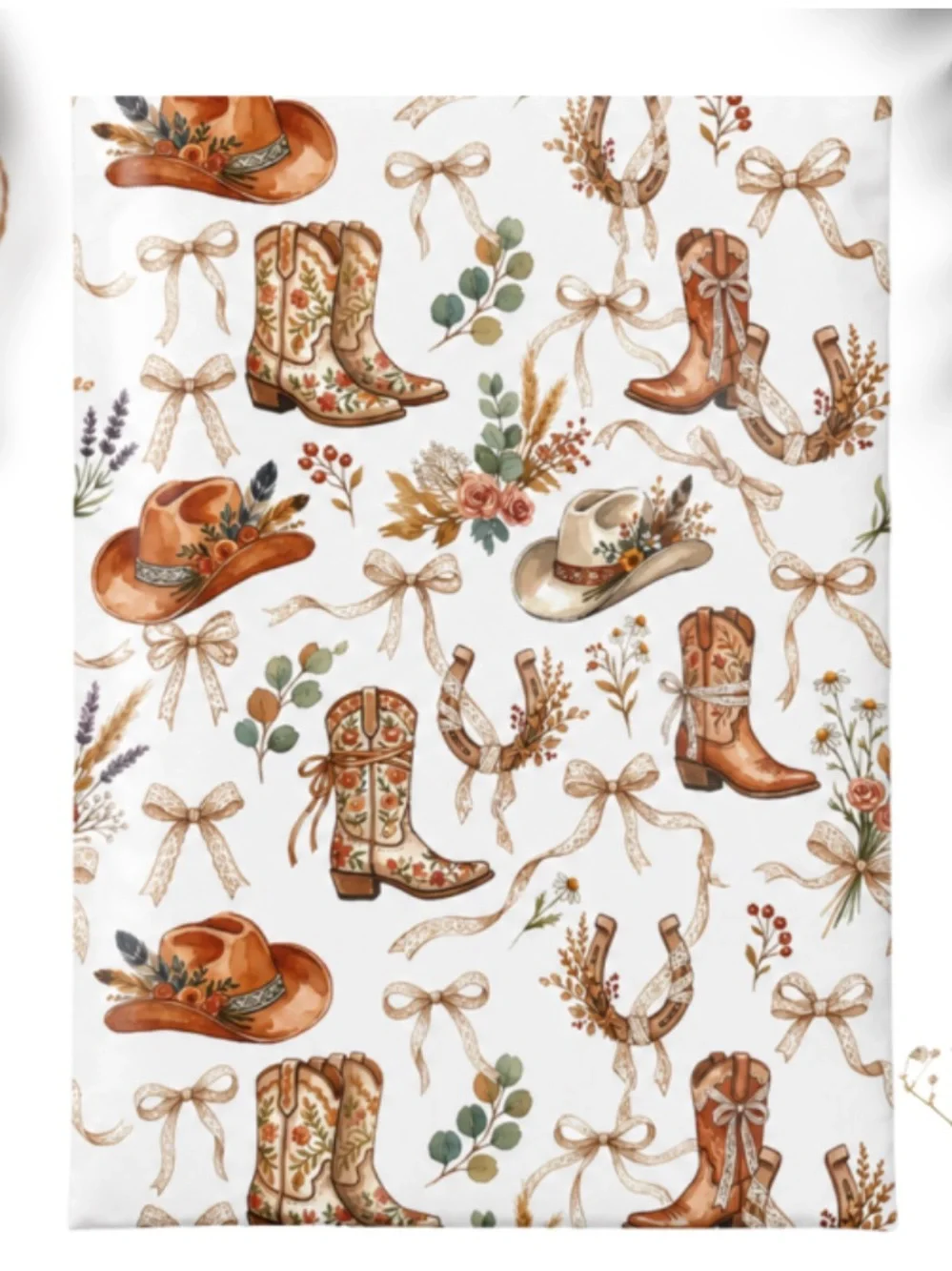 20- 10x13 cowgirl polymailers